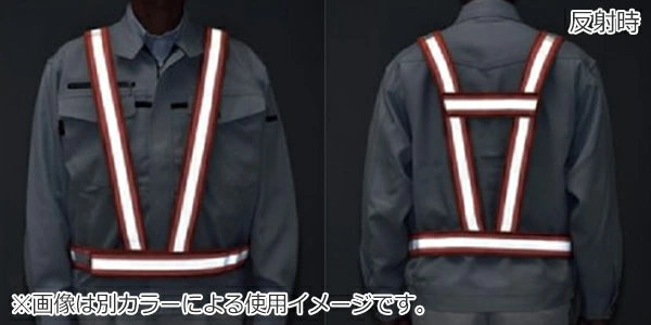 ベスト 安全ベスト 反射ベスト たすき型 反射...の詳細画像3