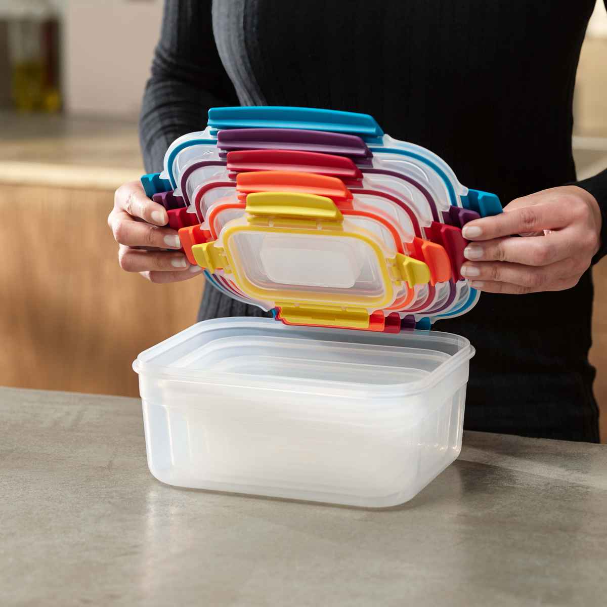 Joseph Joseph（ジョセフジョセフ） 保存容器 5ピースセット ネスト