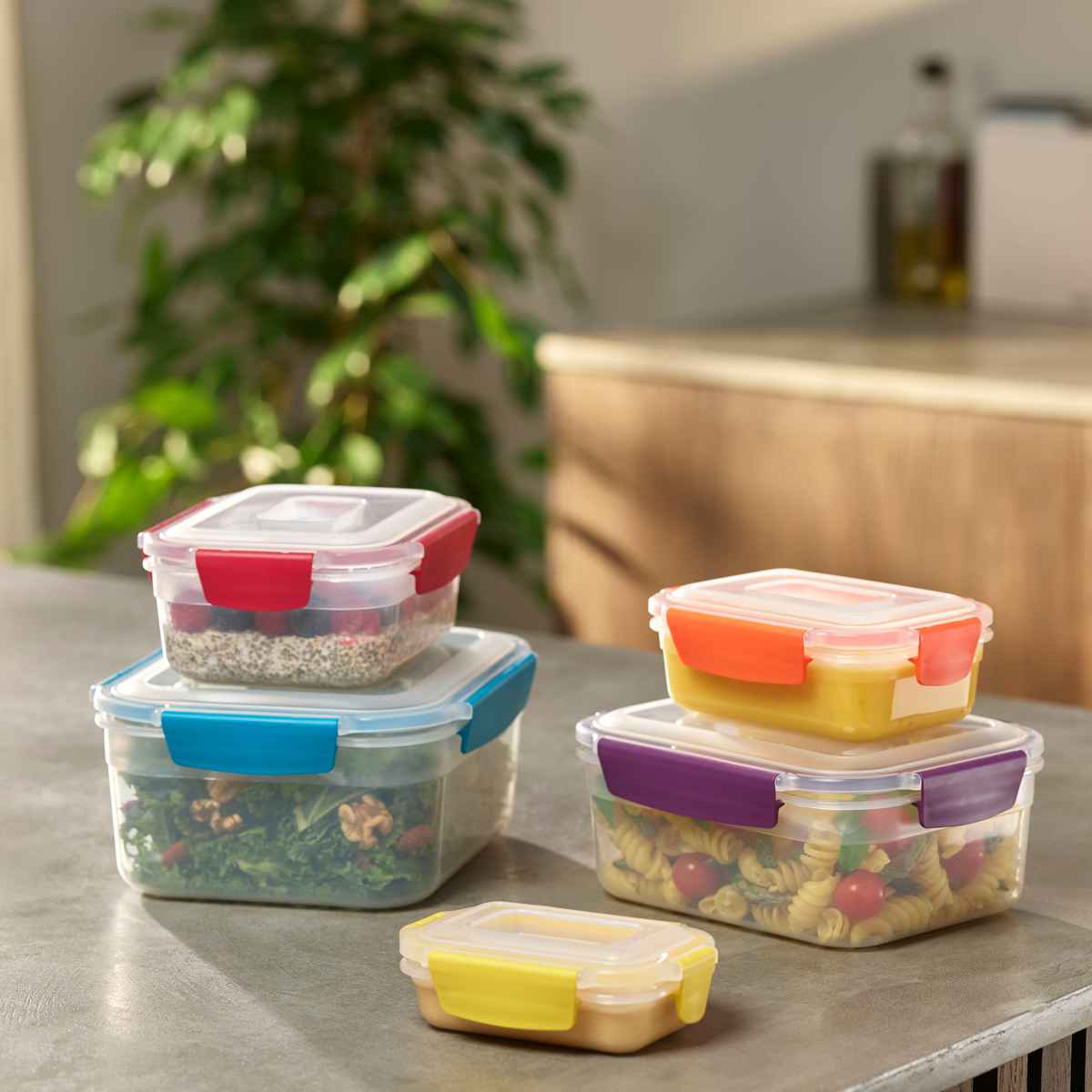 Joseph Joseph（ジョセフジョセフ） 保存容器 5ピースセット ネスト