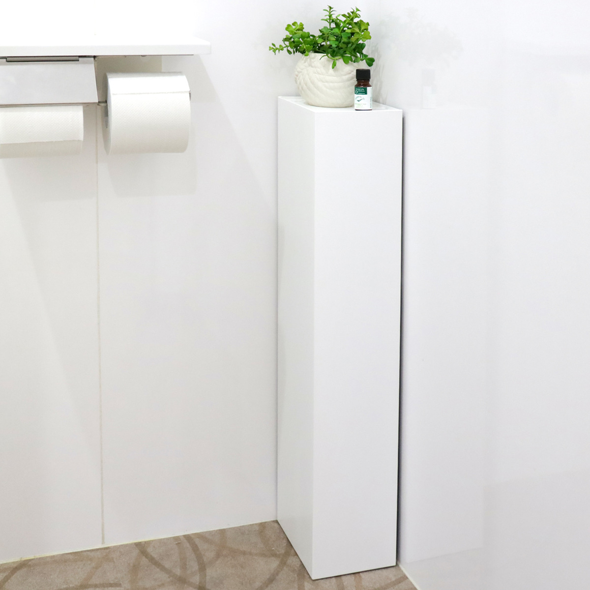 tower 山崎実業 スリムトイレラック タワー （ 4903208035095 タワー