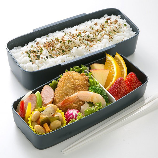 スケーター お弁当箱 2段メンズタイトランチ ミズノ MIZUNO 900ml 2段