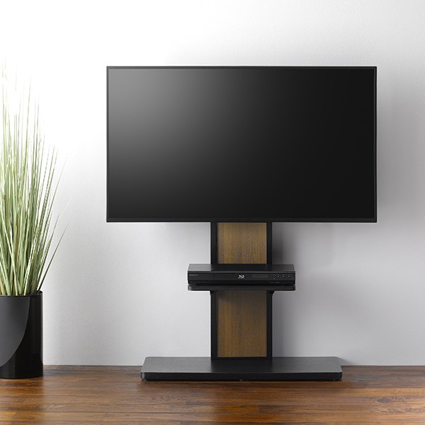朝日木材加工 テレビ台 壁寄せ 壁面 テレビスタンド 55V型対応