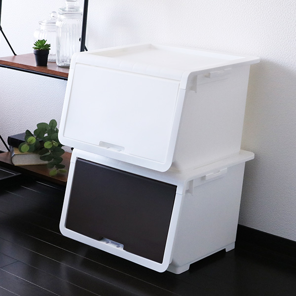 JEJアステージ 収納ケース フタ付き ロッキンポッド M 収納ボックス 前