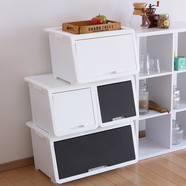 JEJアステージ 収納ケース フタ付き ロッキンポッド L 収納ボックス 前