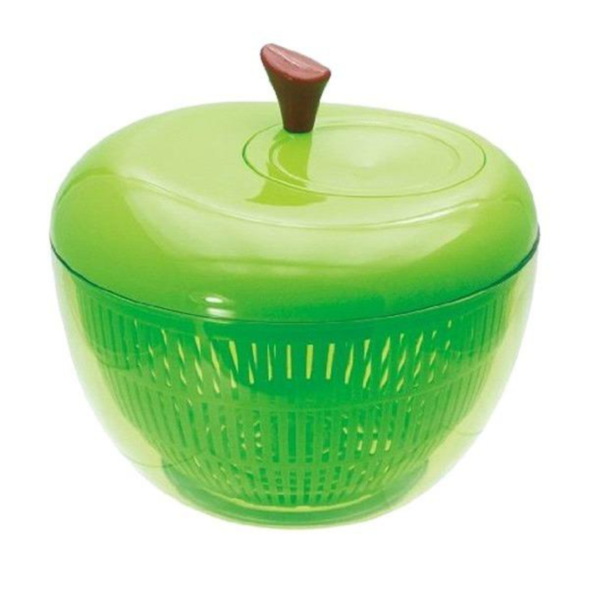 アップルサラダスピナー 野菜水切り器 りんご型 （ キッチン雑貨