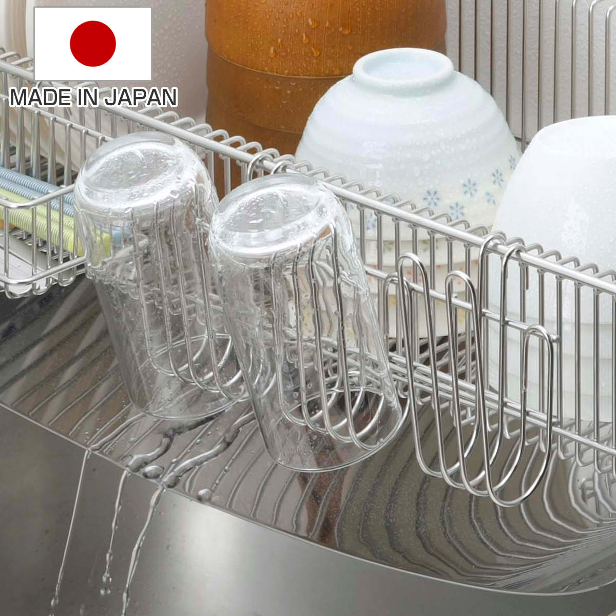 下村企販 グラススタンド TSUBAME 水切りラック用 グラスフック