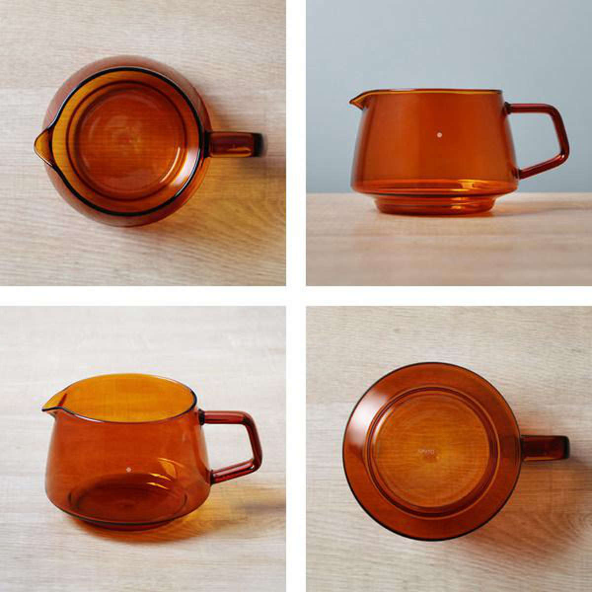 KINTO キントー SEPIA ジャグ 2cups （ 300ml アンバー 耐熱ガラス