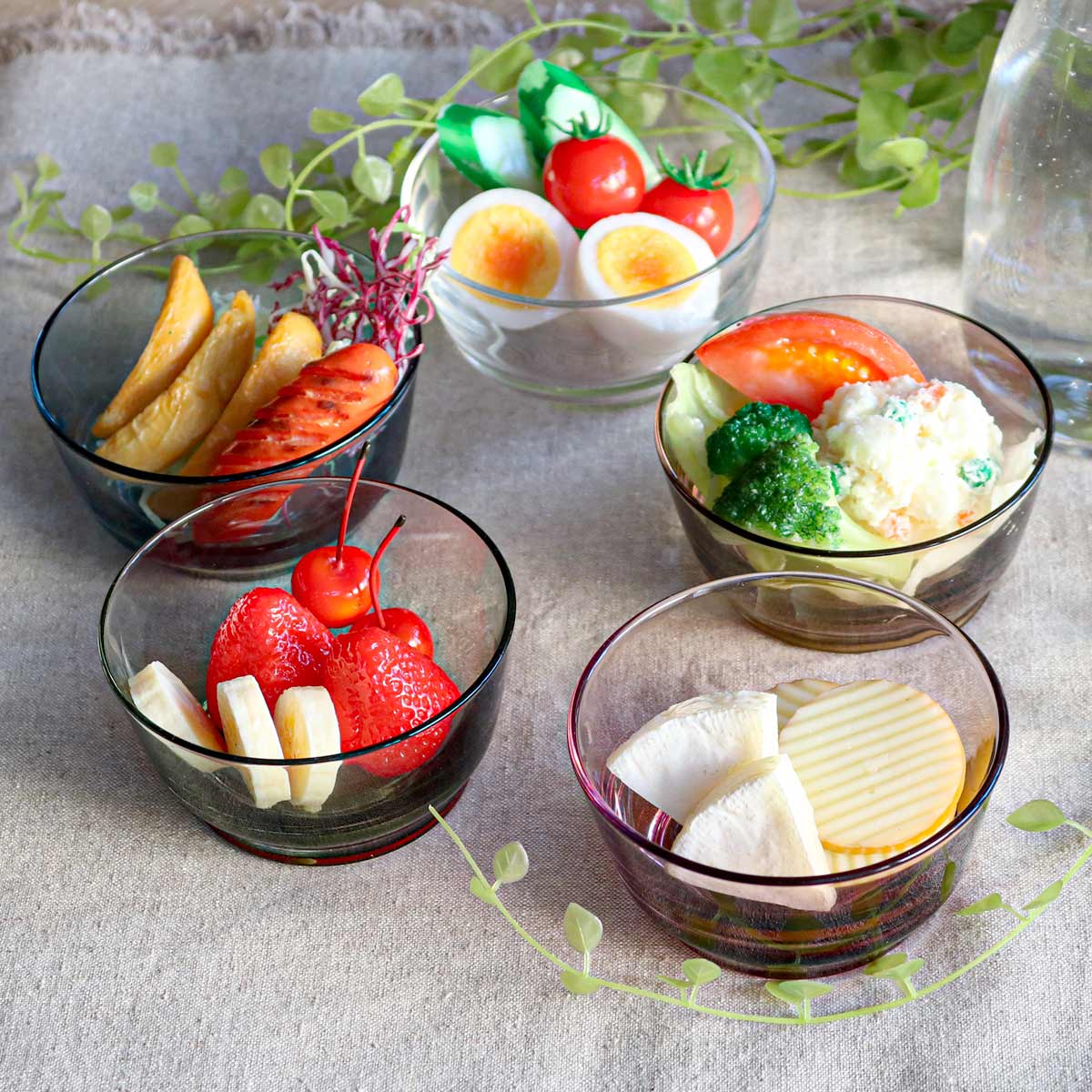 KINTO（キントー） HIBI ボウル 100mm （ 10cm ガラス製 食洗機対応