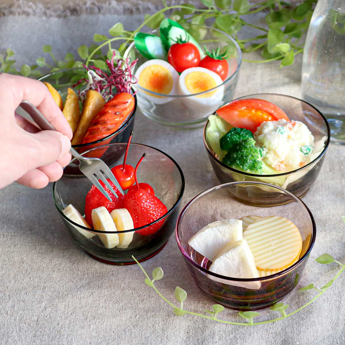 KINTO（キントー） HIBI ボウル 100mm （ 10cm ガラス製 食洗機対応