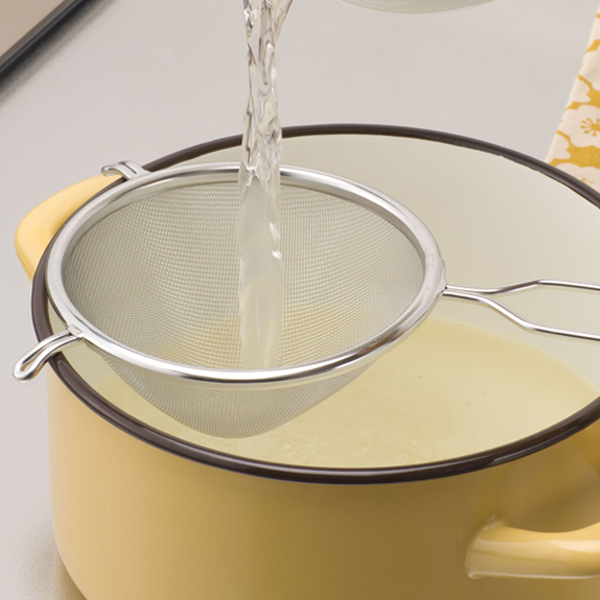 下村企販 こし器 こし網 ママクック スープこし ステンレス （ ザル