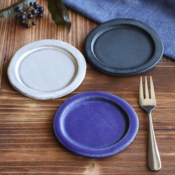 プレート 10cm ベニェ 洋食器 陶器 食器 笠間焼 日本製 （ 皿 豆皿