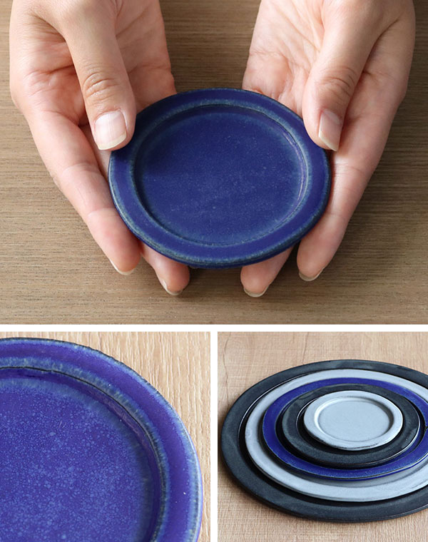 プレート 10cm ベニェ 洋食器 陶器 食器 笠間焼 日本製 （ 皿 豆皿