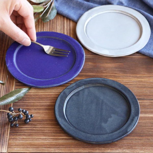 プレート 13cm ベニェ 洋食器 陶器 食器 笠間焼 日本製 （ 皿 小皿