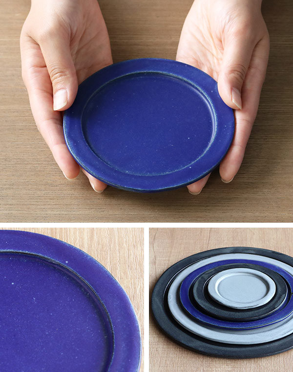 プレート 13cm ベニェ 洋食器 陶器 食器 笠間焼 日本製 （ 皿 小皿