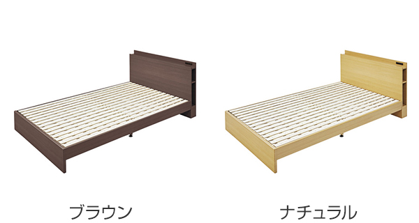 ベッド セミダブルベッド すのこベッド 収納 宮付 コンセント付