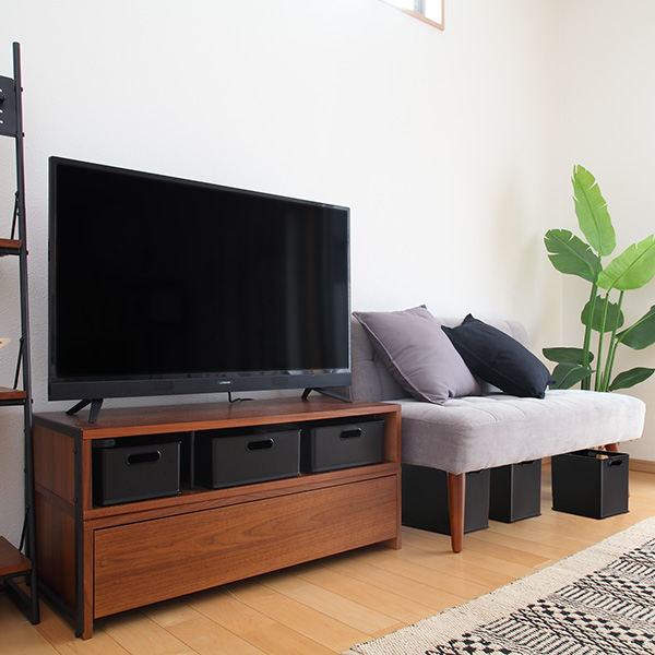 SANKA カラーボックス 横置き インナーボックス 収納 ハーフ ナチュラ