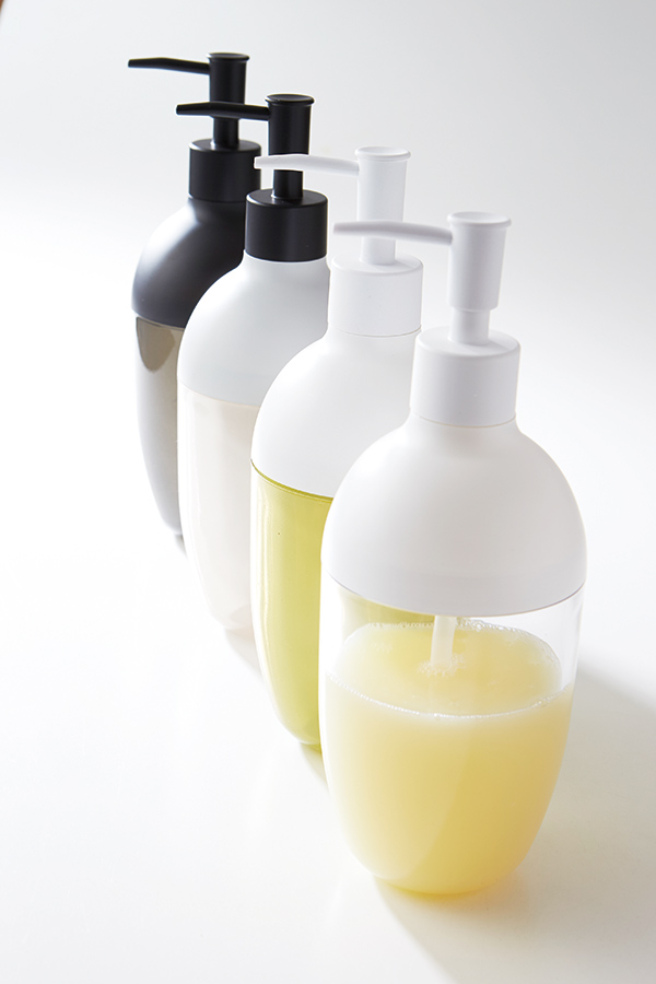 ディスペンサー 500ml ORBIT 詰め替えボトル シャンプー 液体タイプ