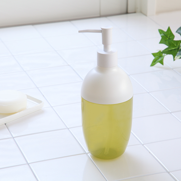 ディスペンサー 500ml ORBIT 詰め替えボトル シャンプー 液体タイプ