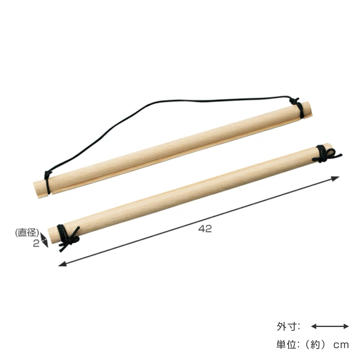 木製タペストリー 日本製 （ 手ぬぐい タペストリー 棒