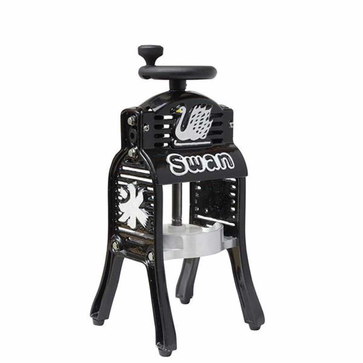 池永鉄工 氷削機 手動式 ブロック氷専用 専用氷カップ付 BLACK SWAN