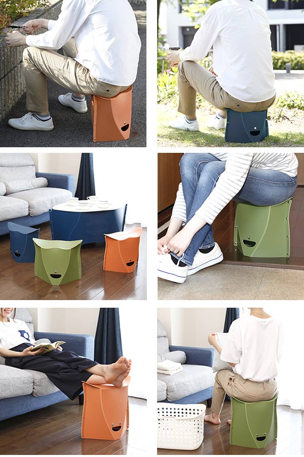 アウトドア 折りたたみチェア 簡易チェア 軽量 イス 折りたたみ