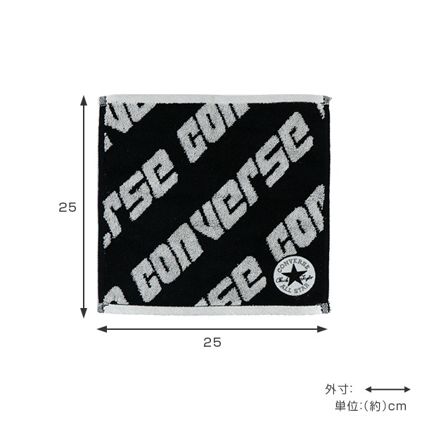 タオル プチタオル ストリートロゴ コンバース CONVERSE （ ミニタオル