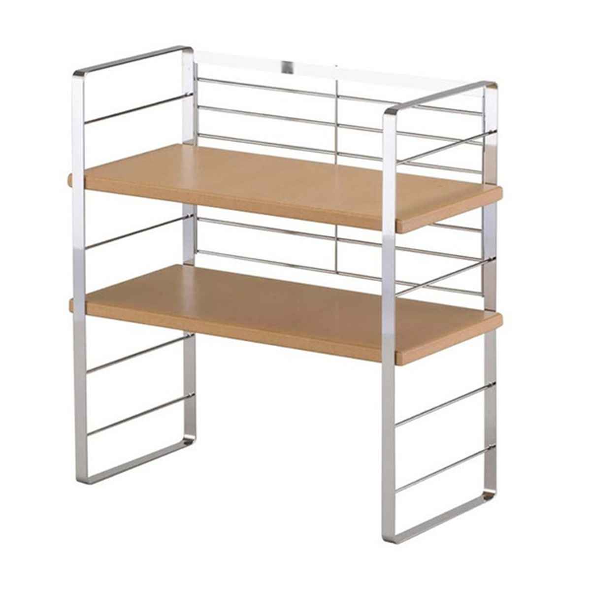 下村企販 調味料ラック 幅40cm 木棚 出窓シェルフ （ スパイスラック