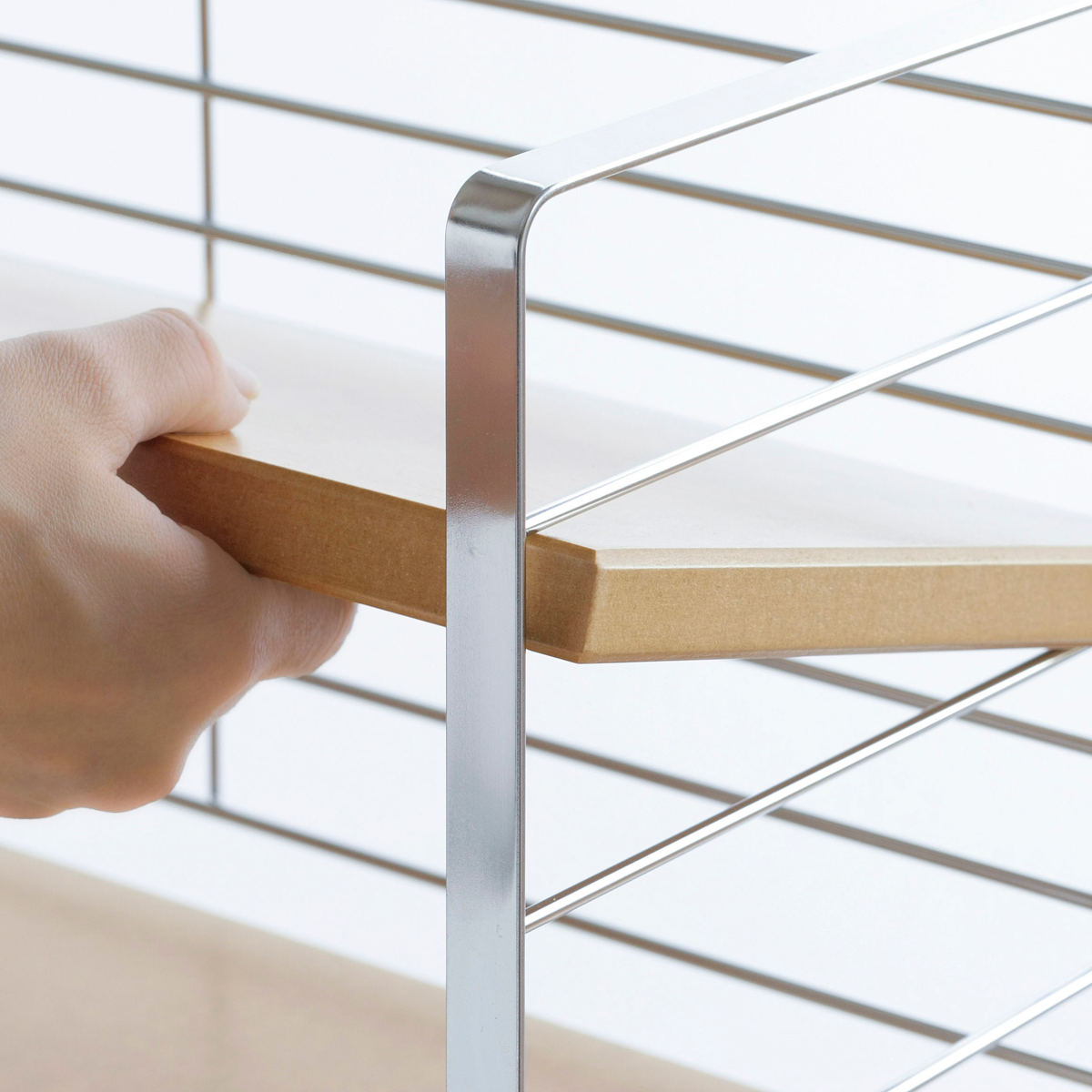 下村企販 調味料ラック 幅90cm 木棚 出窓シェルフ （ スパイスラック