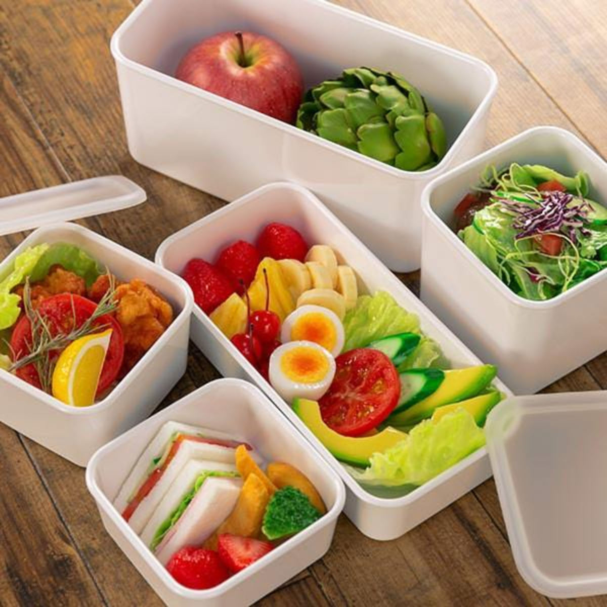 保存容器 450ml 猫柄 角型 PFF NECO スクエアストッカー XS 樹脂製