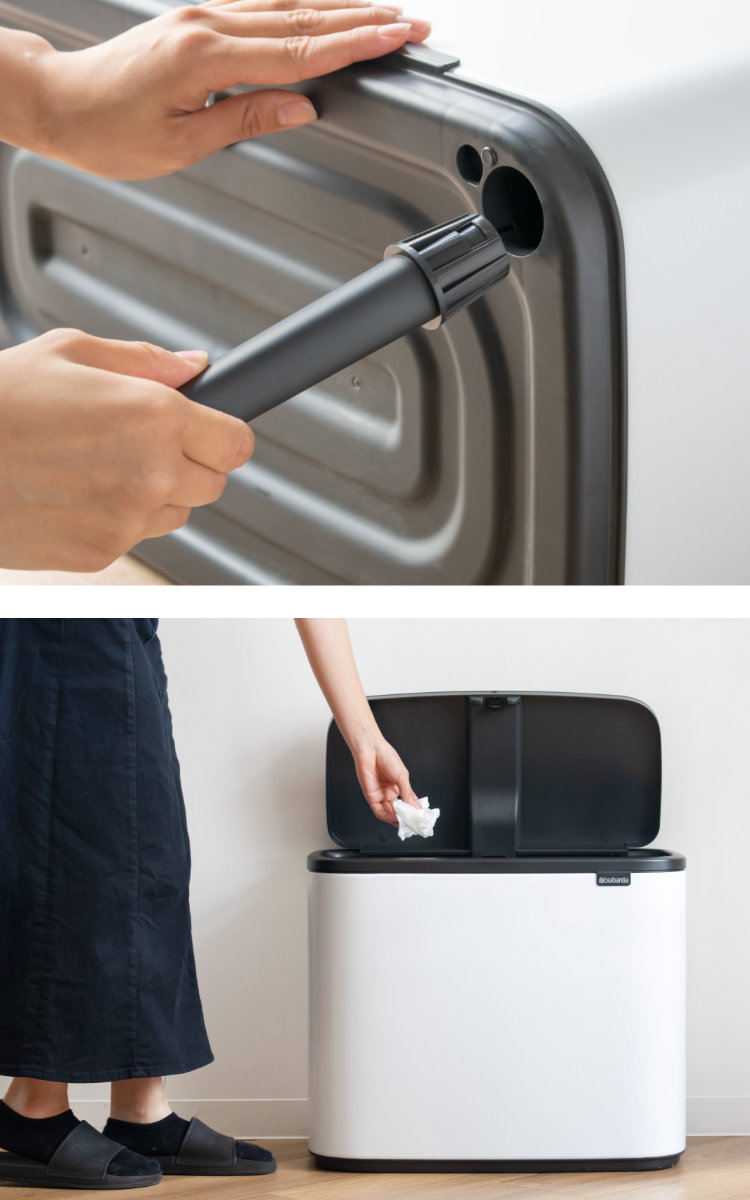 brabantia ゴミ箱 11L＋23L Boタッチビン （ ブラバンシア