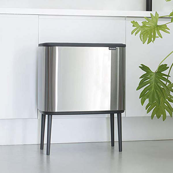 brabantia ゴミ箱 36L Boタッチビン FFPマット （ ごみ箱