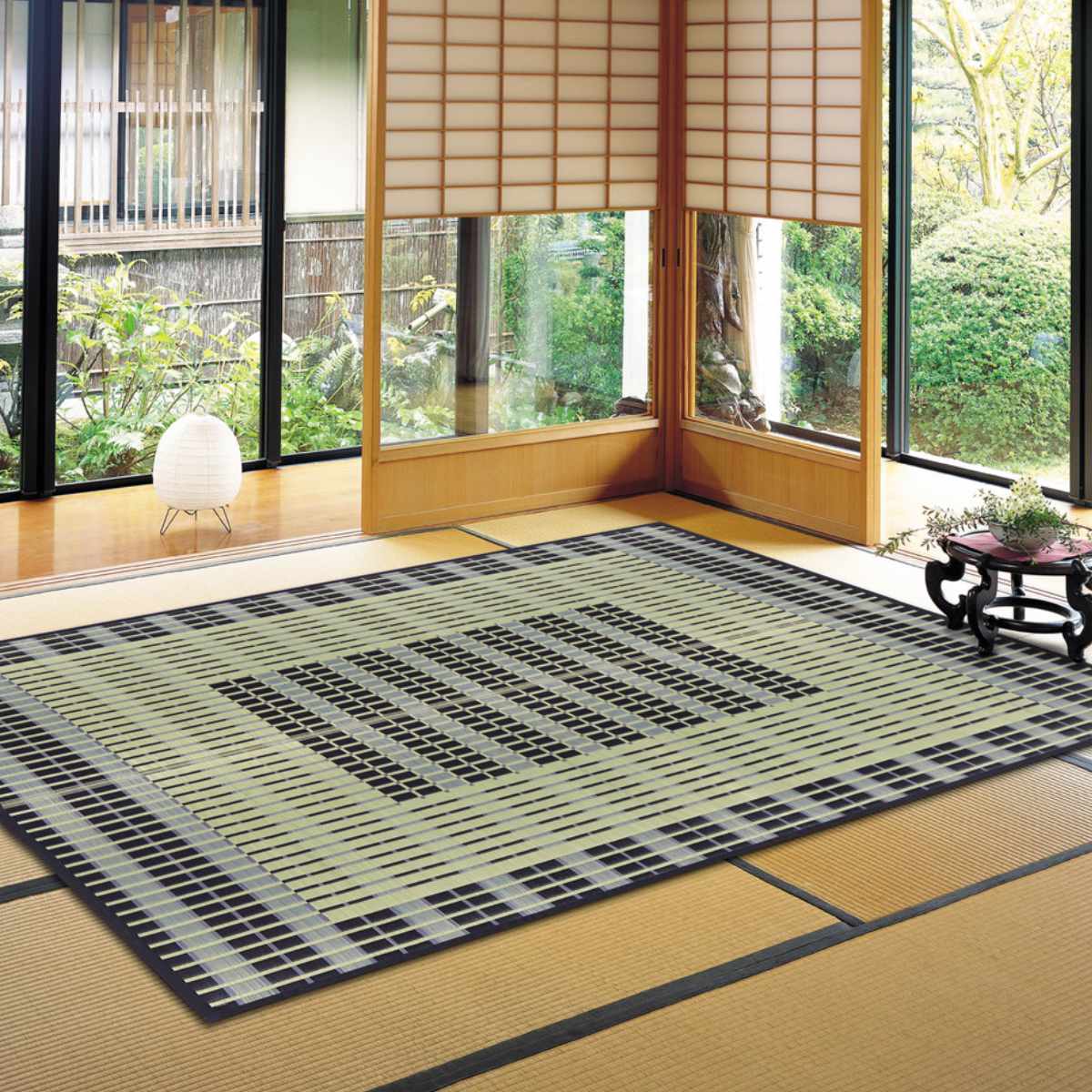 HAGiHARA（萩原） ラグ い草ラグ 191×250cm 日本製 滑り止め 約3畳