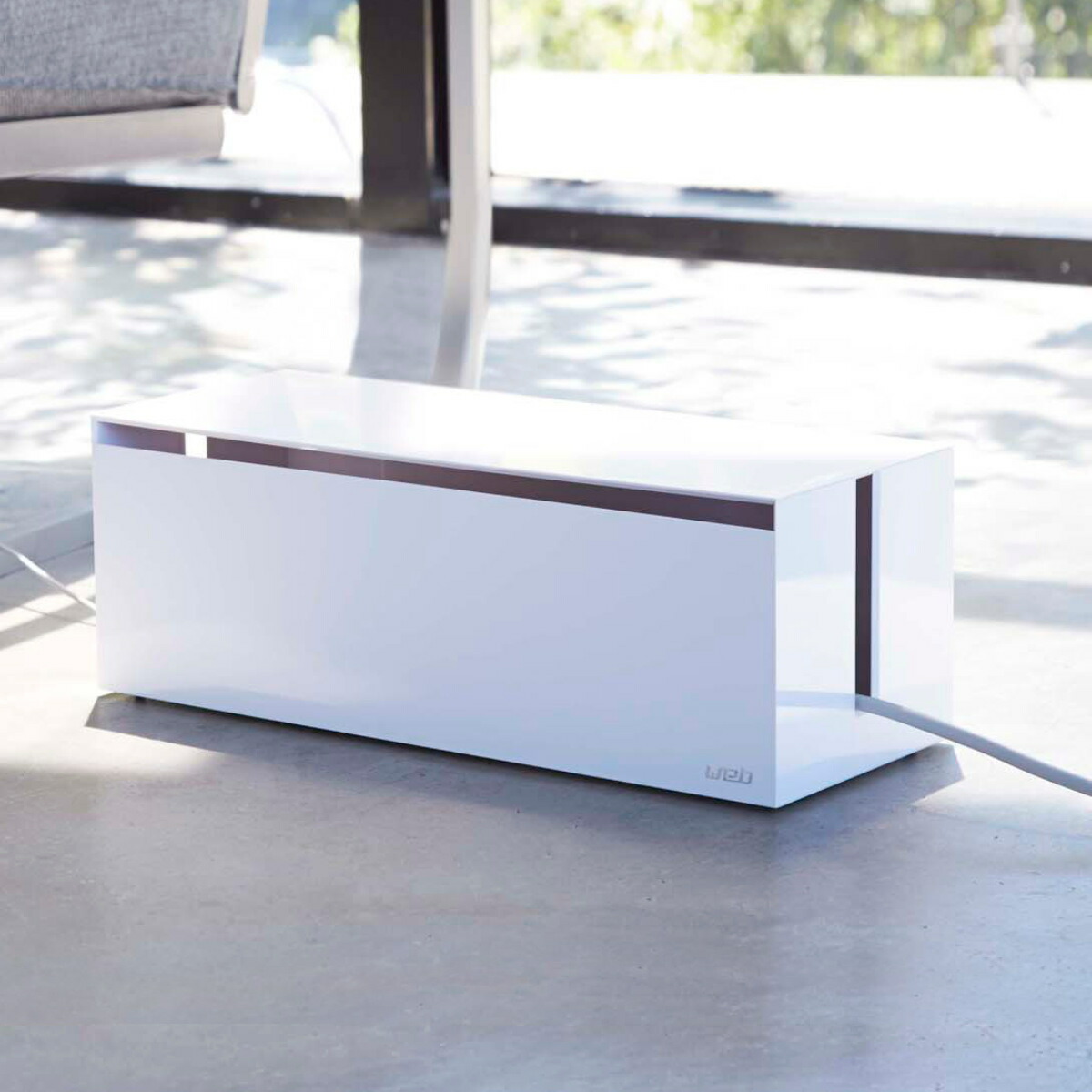 山崎実業 ケーブルボックス ウェブ L （ 4903208027076 switch収納