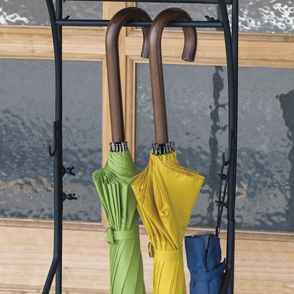 ポスト スタンド 置き型 傘立て 鍵付き フック付き CAFE （ 郵便受け