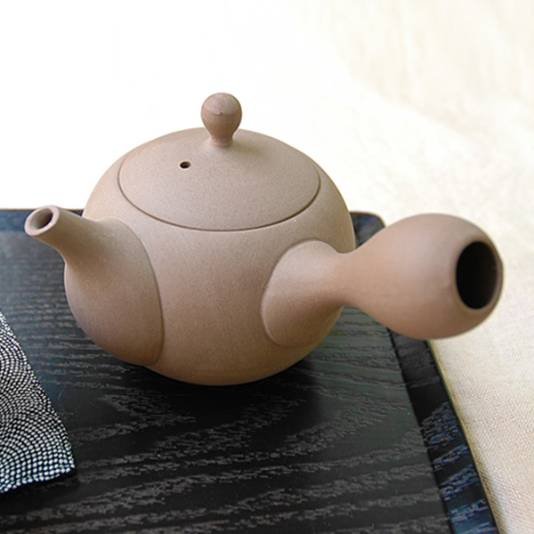 急須 300ml 常滑焼 陶器製 日本製 白 （ ティーポット お茶 茶こし一