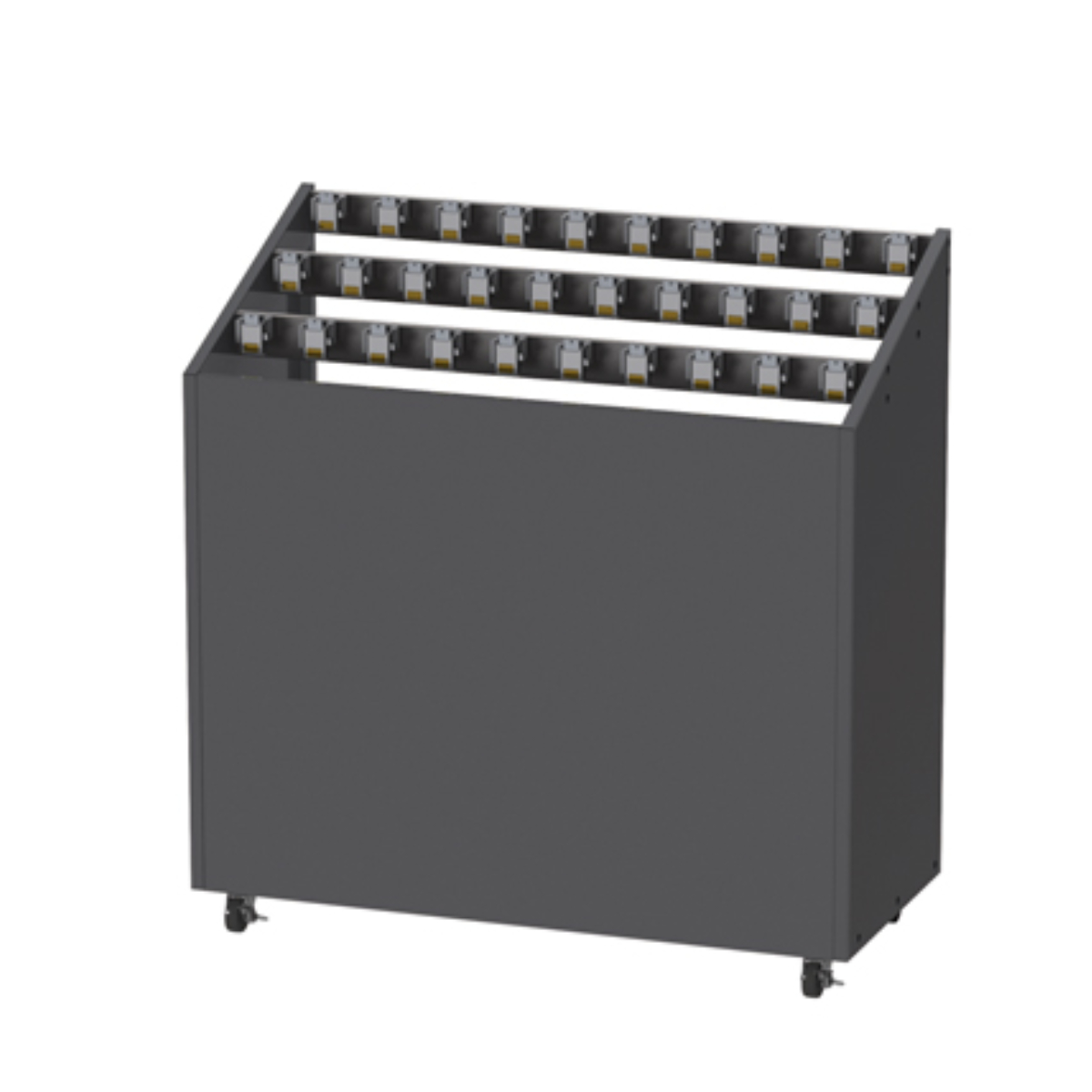 ぶんぶく（BUNBUKU） 業務用傘立て 30本用 カギ付 シリンダー錠タイプ