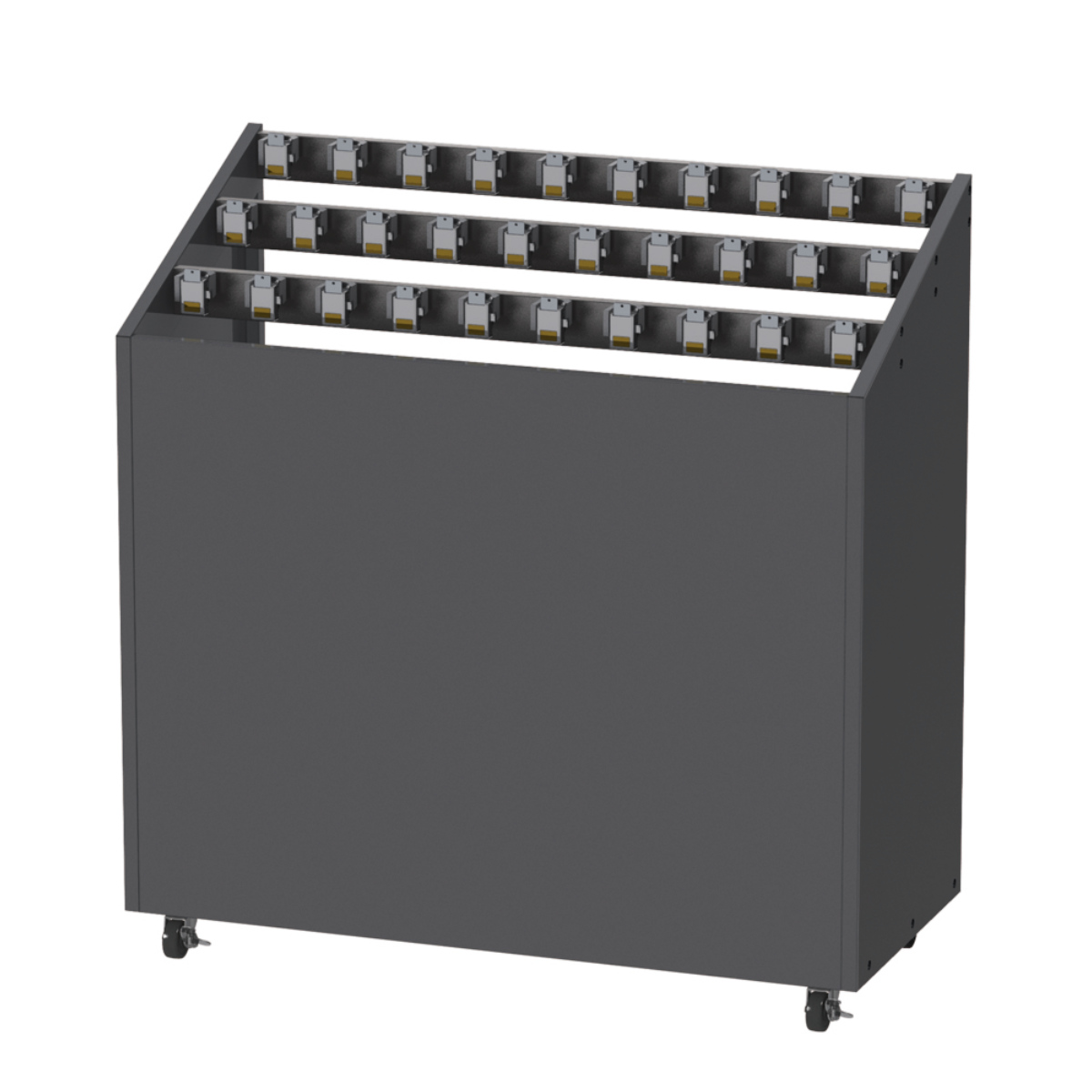 ぶんぶく（BUNBUKU） 業務用傘立て 30本用 カギ付 標準タイプ