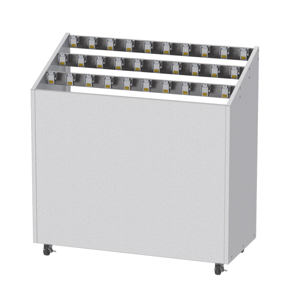 ぶんぶく（BUNBUKU） 業務用傘立て 30本用 カギ付 標準タイプ