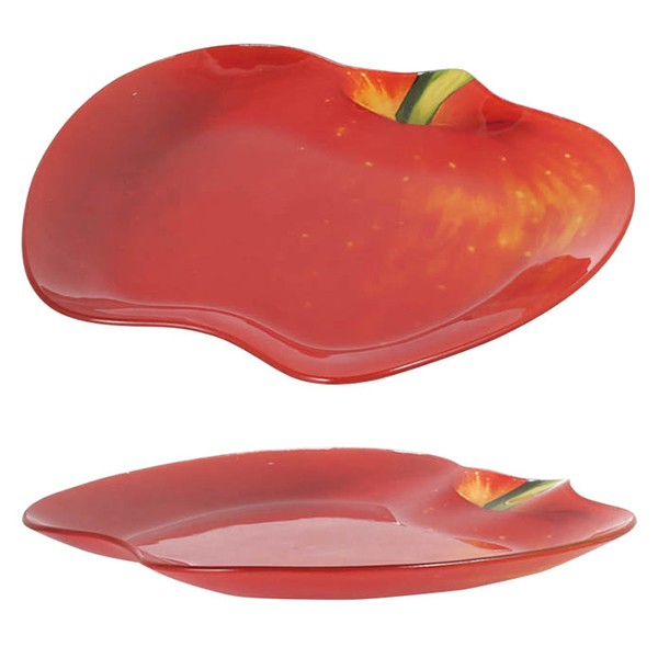 ダルトン DULTON プレート アップル ガラスファーマープレート （ お皿