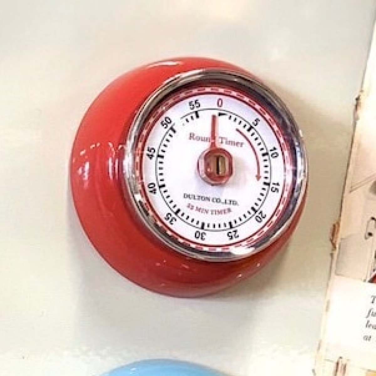 DULTON（ダルトン） キッチンタイマー マグネット付き ゼンマイ式