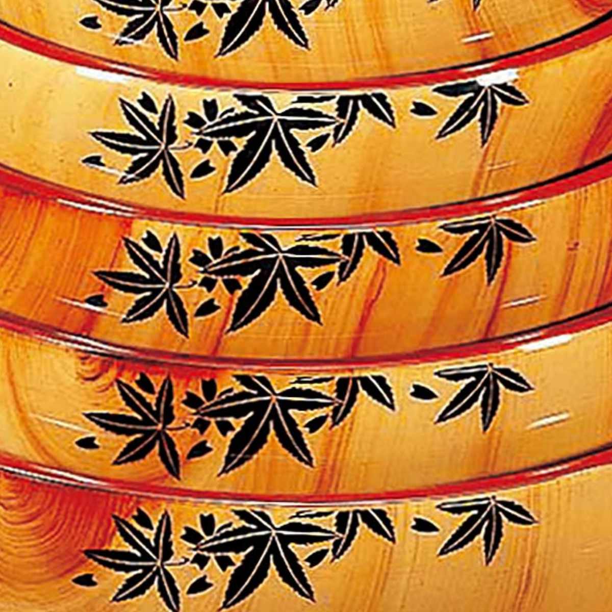 福井クラフト 寿司桶 太鼓 尺5桶 香林紅葉 食器 組桶 業務用食器