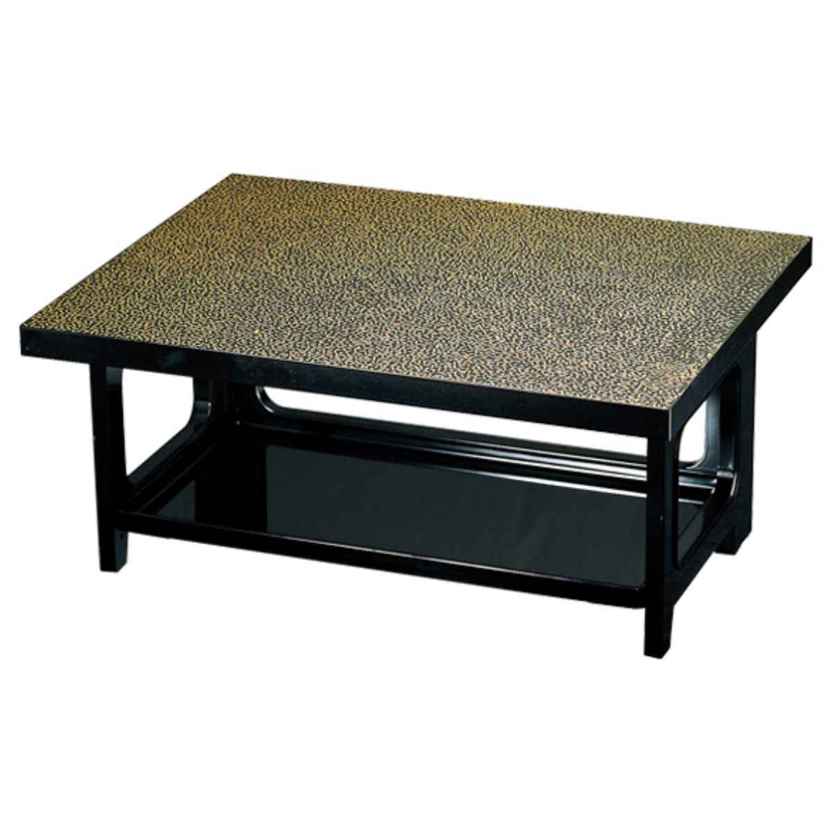 福井クラフト お膳 新飛龍膳 樹脂製 片面タイプ 足付 金ちらし 業務用