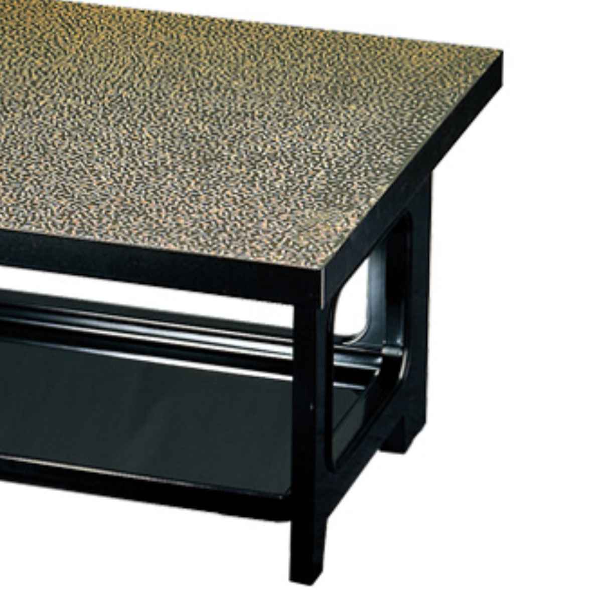 福井クラフト お膳 新飛龍膳 樹脂製 片面タイプ 足付 金ちらし 業務用