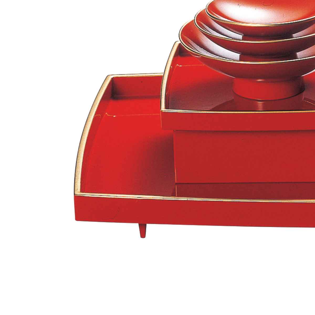 福井クラフト 屠蘇器 高級寿 おとそ セット 朱天金 化粧箱入 とそ酒器