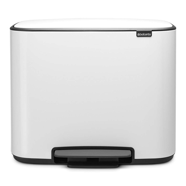 brabantia ゴミ箱 Boペダルビン 11L+23L （ ごみ箱 ブラバンシア ふた付き ダストボックス 分別 キッチン ごみばこ シンプル 約35l 約35 リットル ）｜livingut｜02