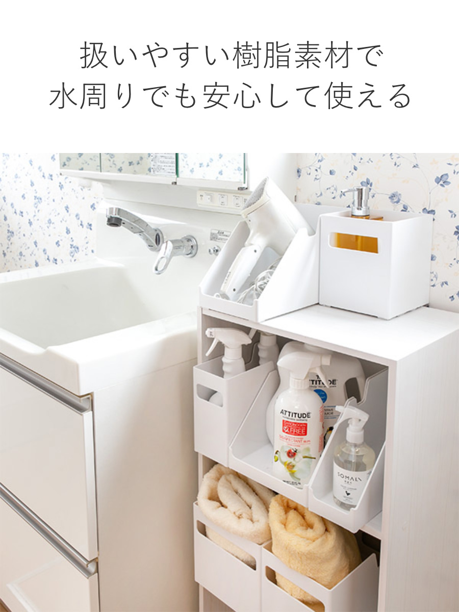 FAVIE キッチン収納 仕切るケース 扉用 幅15cm ファビエ （ パントリー