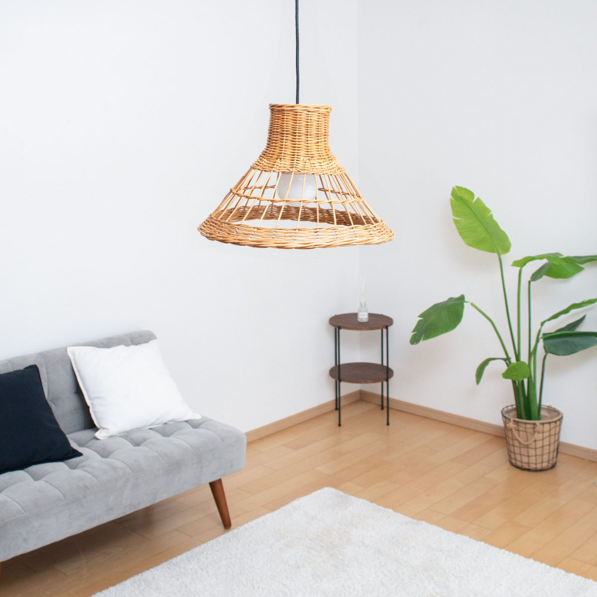 ランプシェード（素材：籐、ラタン）｜照明部品、パーツ｜照明、電球