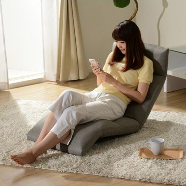 セルタン 座椅子 リラックスチェア 3ポイントリクライニング 下折れ