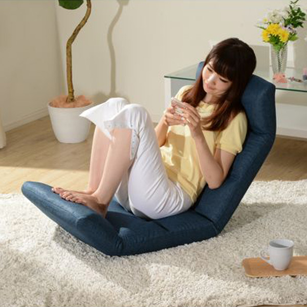 セルタン 座椅子 上折れタイプ リラックスチェア 3ポイント