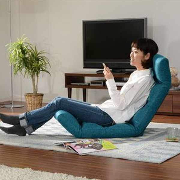 セルタン 座椅子 リラックスチェア 3ポイントリクライニング 上折れ